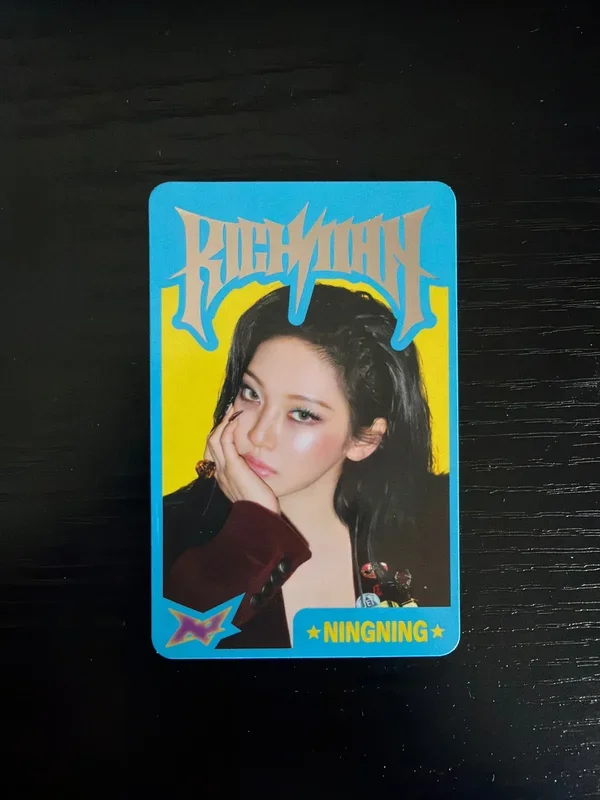 aespa WEEK #RichMan POP-UP RANDOM TRADING CARD SET A ver.