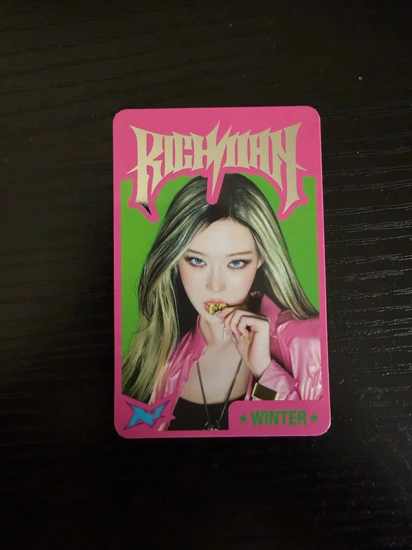 aespa WEEK #RichMan POP-UP RANDOM TRADING CARD SET A ver.