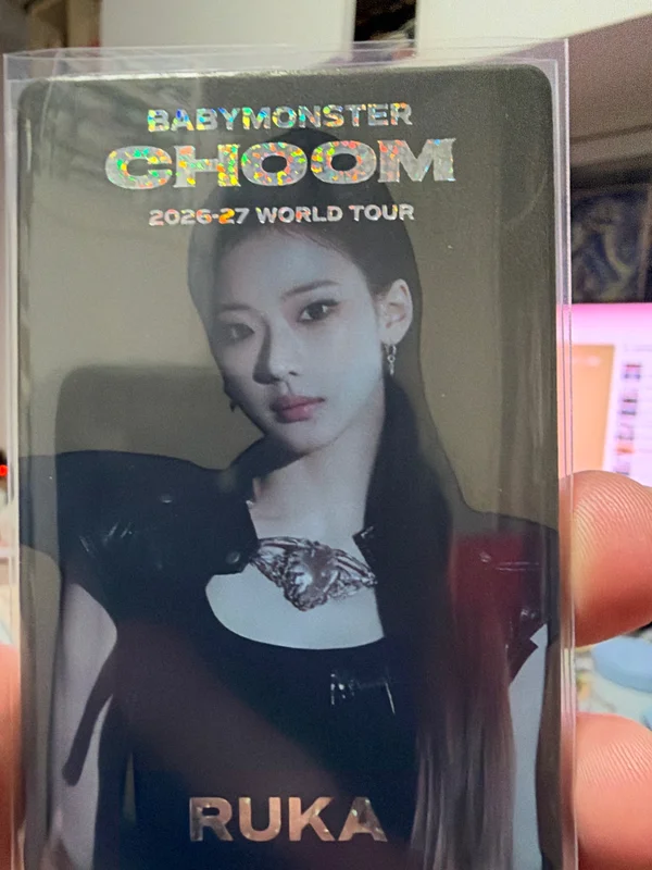 2026-27 BABYMONSTER WORLD TOUR [(CHOOM)] IN SEOUL TRADING PHOTOCARD