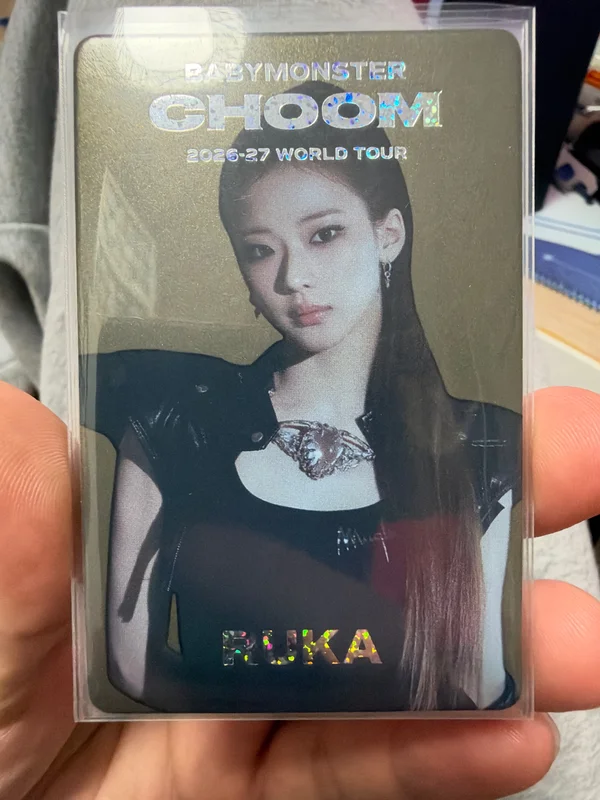 2026-27 BABYMONSTER WORLD TOUR [(CHOOM)] IN SEOUL TRADING PHOTOCARD