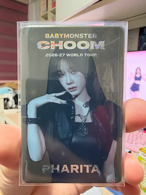 2026-27 BABYMONSTER WORLD TOUR [(CHOOM)] IN SEOUL TRADING PHOTOCARD