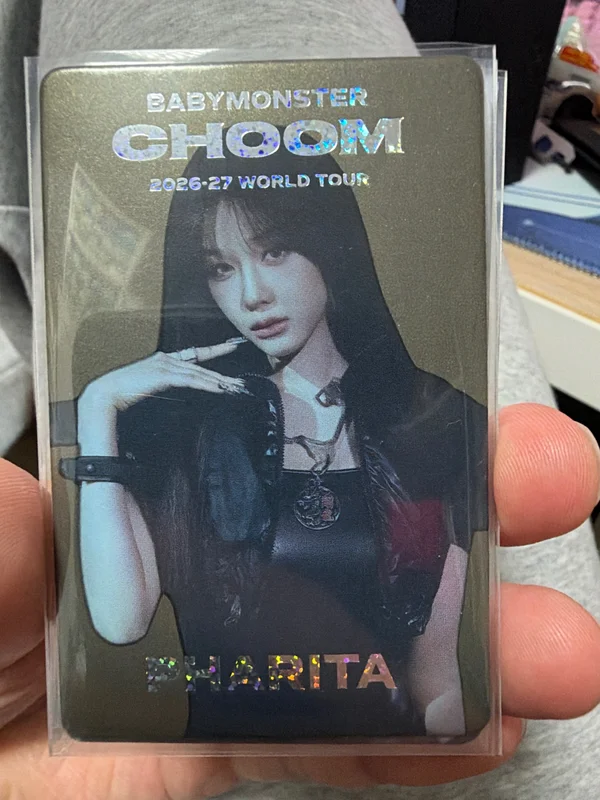 2026-27 BABYMONSTER WORLD TOUR [(CHOOM)] IN SEOUL TRADING PHOTOCARD