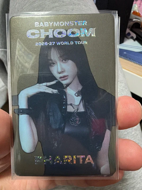 2026-27 BABYMONSTER WORLD TOUR [(CHOOM)] IN SEOUL TRADING PHOTOCARD