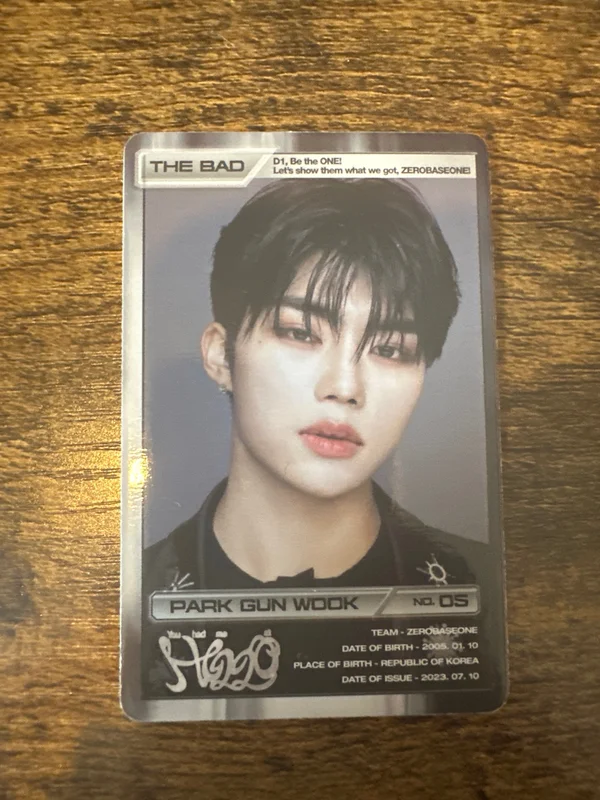 ZB1 Park Gunwook You Had Me At Hello Solar Ver