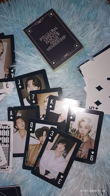 BTS 9th Membership Playing Cards Full Set