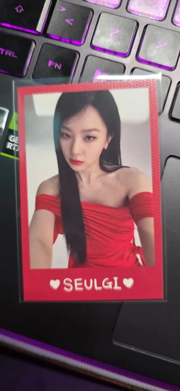 2025 IRENE & SEULGI Concert Tour [BALANCE] in SEOUL FORTUNE SCRATCH CARD SET