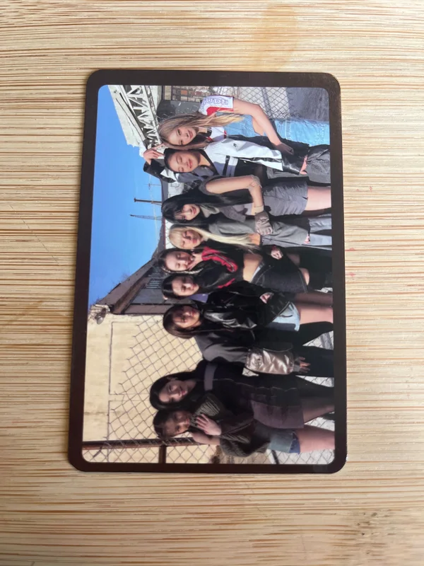 READY TO BE PHOTOCARD SET BE VER.