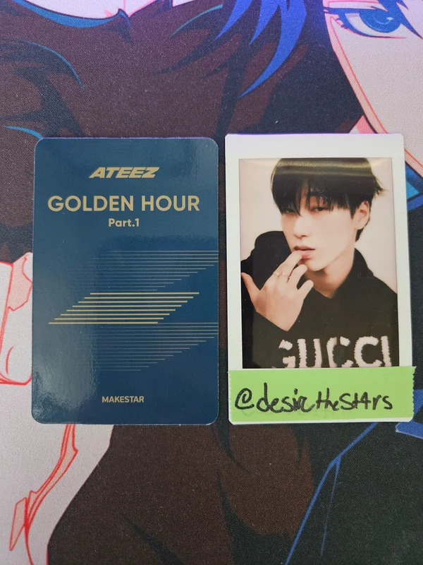 ATEEZ Unit 'GOLDEN HOUR : Part.1 MAKESTAR' Photocard | Sold