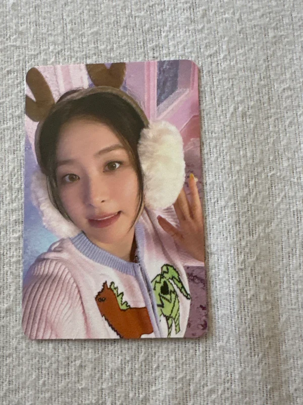 2022 PINK CHRISTMAS PHOTO CARD RANDOM PACK