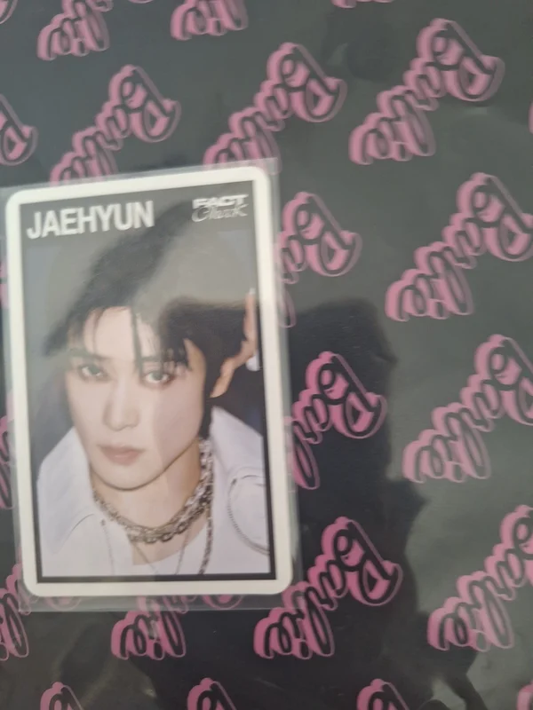 Jaehyun fact check trading card