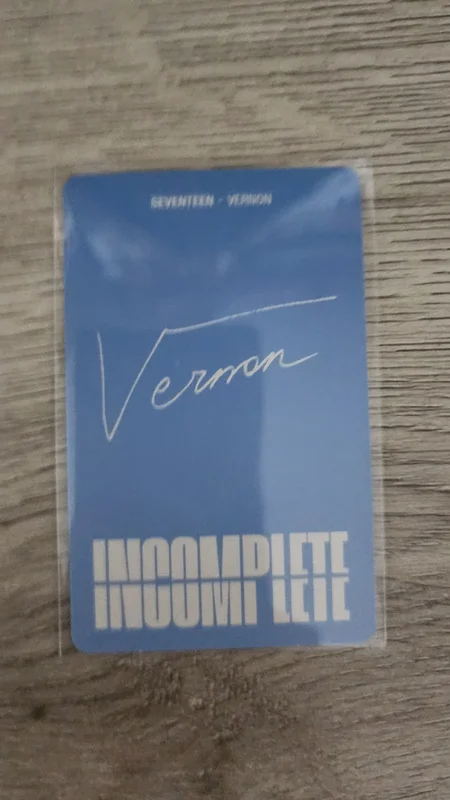 Seventeen VERNON '2021 SEVENTEEN ONLINE CONCERT IN-COMPLETE BLU