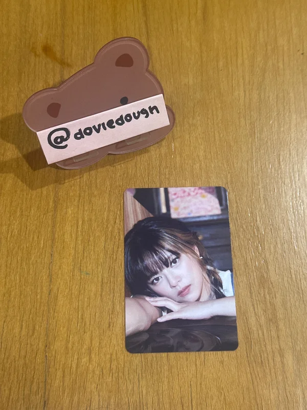 Once Again acrylic photocard