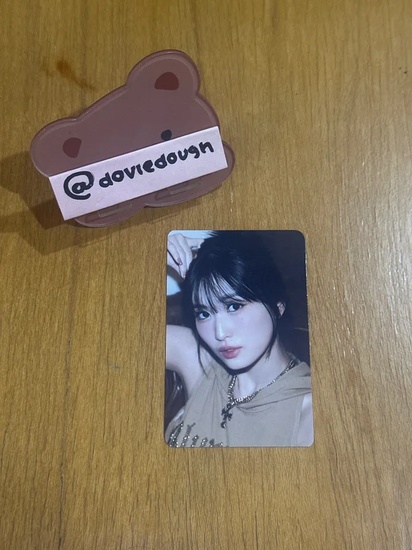 Once Again acrylic photocard