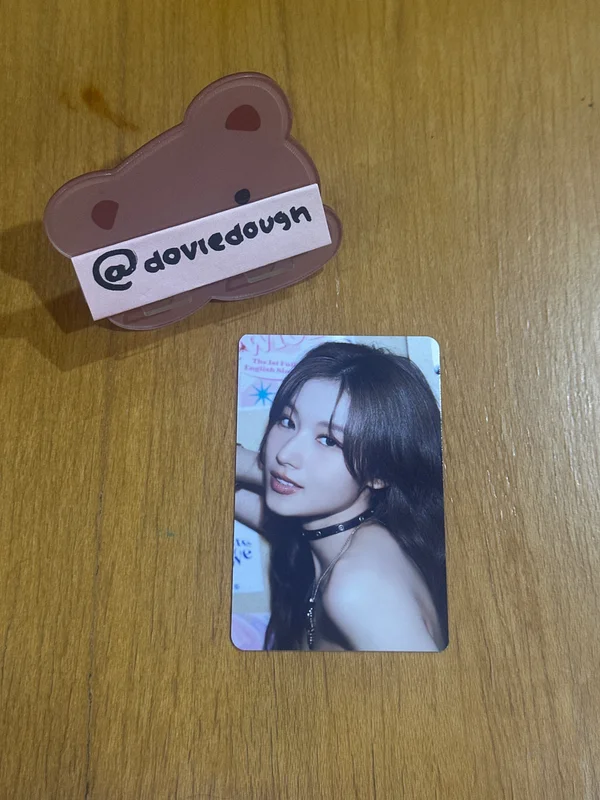 Once Again acrylic photocard