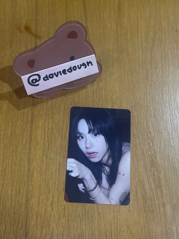 Once Again acrylic photocard