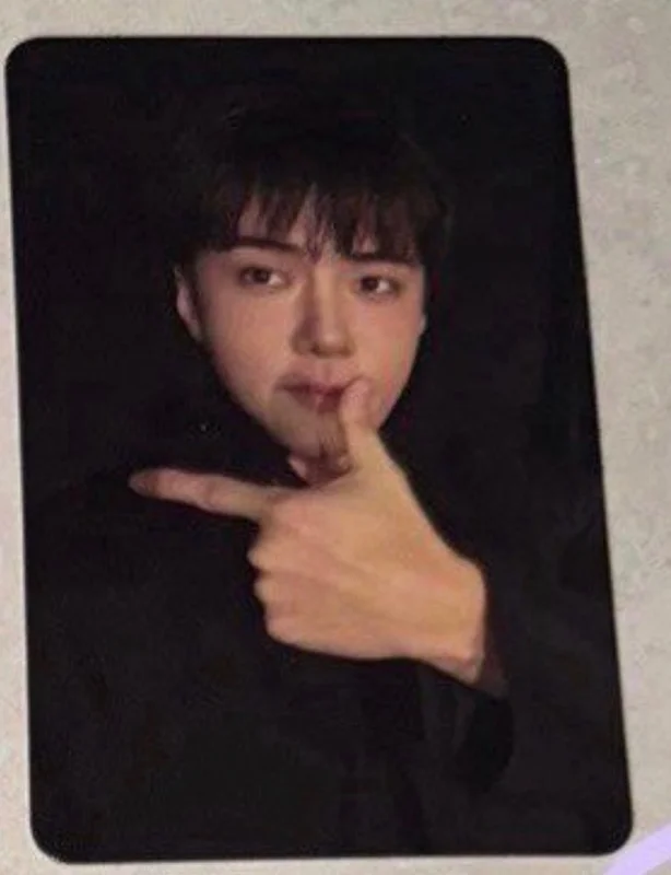 EXO SEHUN 'EXO REVERXE SEHUN PHOTOBOOK Ver. Cube Ver.' Photocard