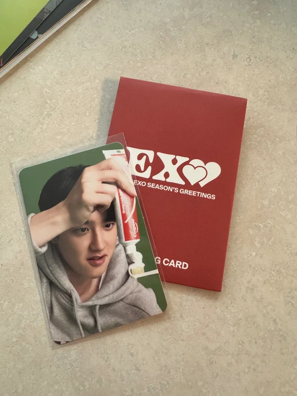 2024 EXO SEASON'S GREETINGS RANDOM TRADING CARD D.O.