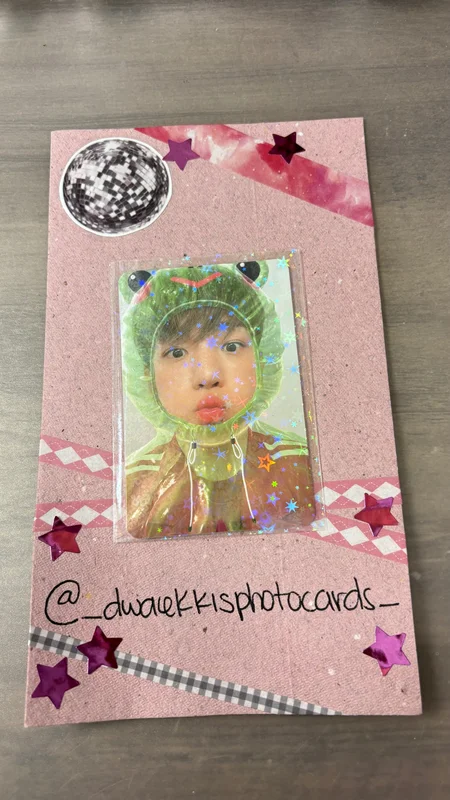 frogie Baekhyun photocard