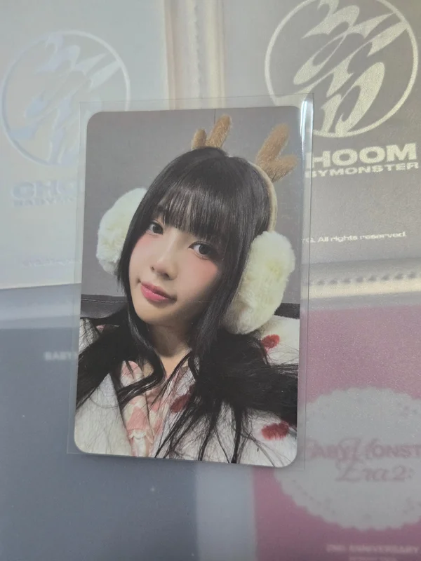 2022 PINK CHRISTMAS PHOTO CARD RANDOM PACK