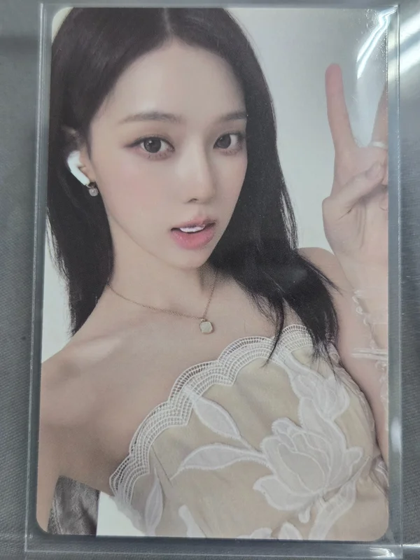 2025 aespa LIVE TOUR SYNK : aeXIS LINE RANDOM TRADING CARD SET Y ver.