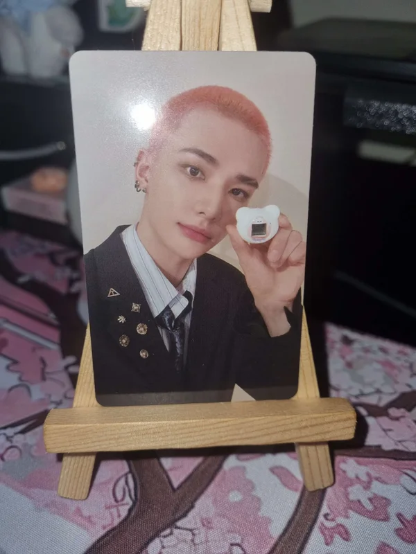 Official Stray Kids Hyunjin SKZ | SKZOO Tamagotchi Photocard Bandai Namco
