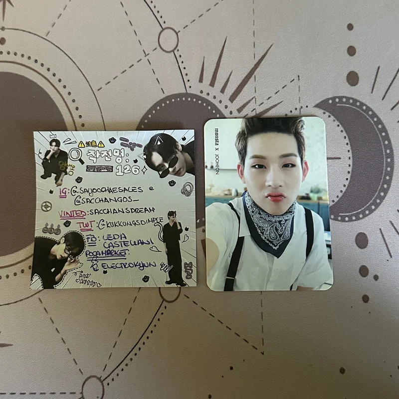 MONSTA X 1st OFFICIAL FANCLUB MONBEBE PICNIC PHOTO CARD SET