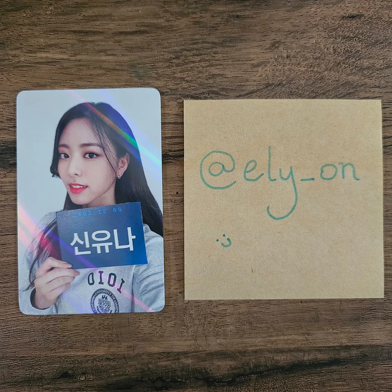 ITZY | YUNA - CHECKMATE MAKESTAR POB