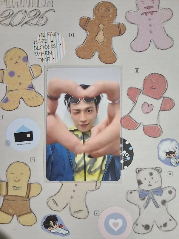 ATEEZ X ANITEEZ POP-UP STORE ANITEEZ IN COLOR RAMDOM TRADING CARD