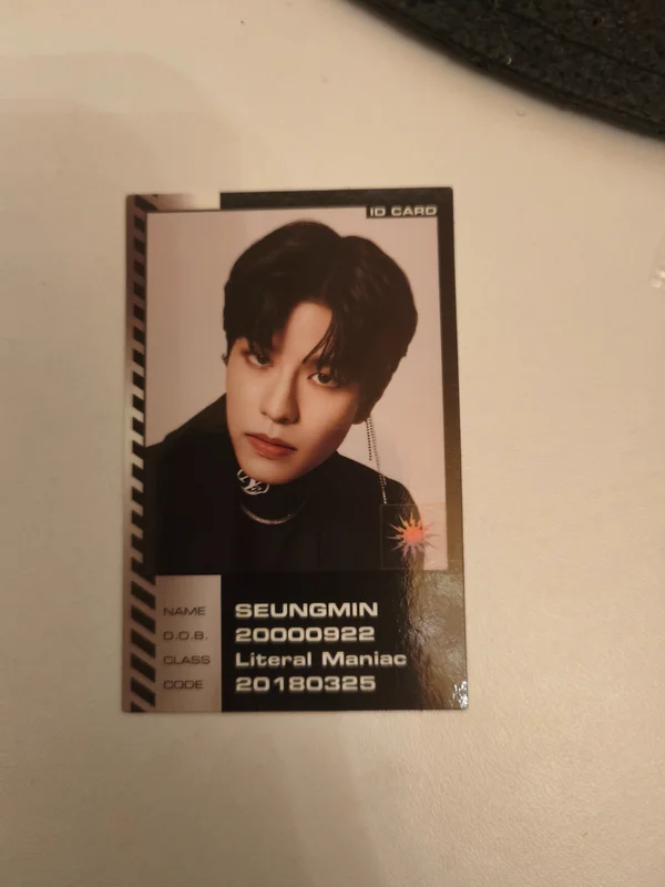 Seungmin ID Card