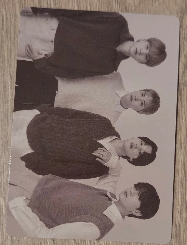 BTS POP-UP : MONOCHROME Mini Photo Card