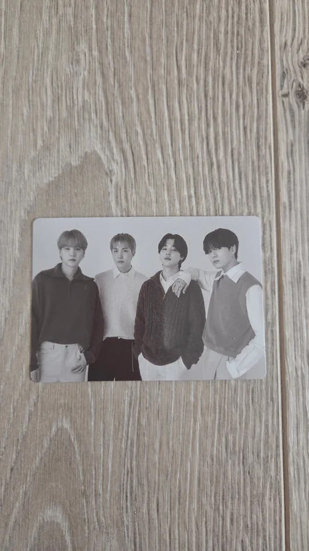 BTS POP-UP : MONOCHROME Mini Photo Card