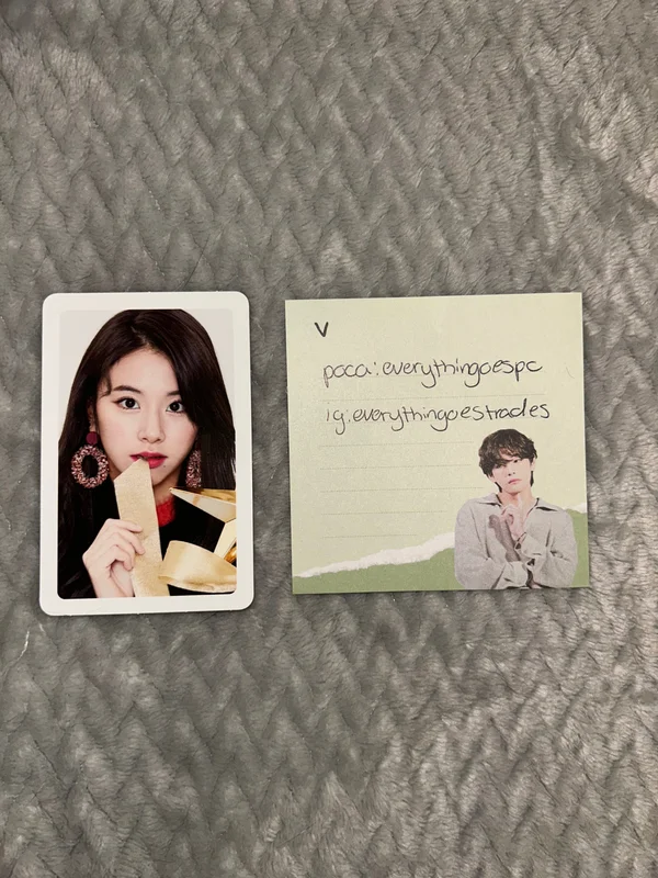 Merry&Happy Chaeyoung Photocard