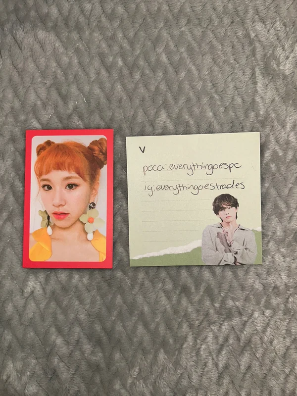 Twice Chaeyoung Summer Nights Photocard