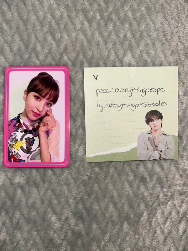 Twice Mina FANCY YOU photocard