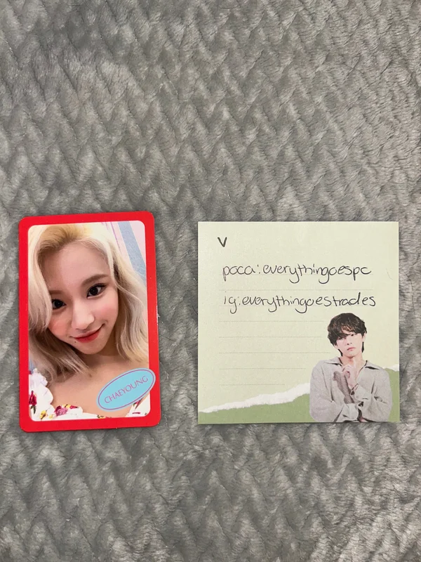 Twice Chaeyoung FANCY YOU photocard