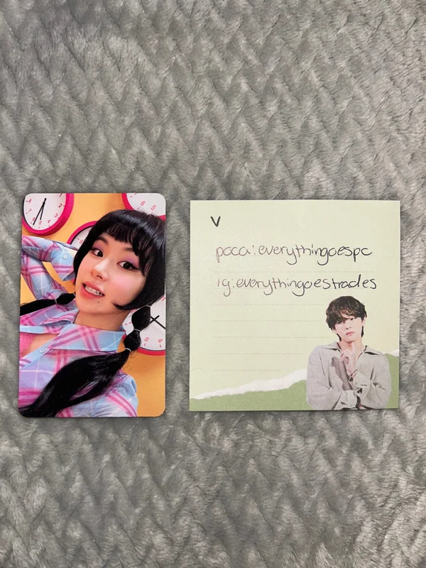 Twice Chaeyoung BETWEEN 1&2 photocard