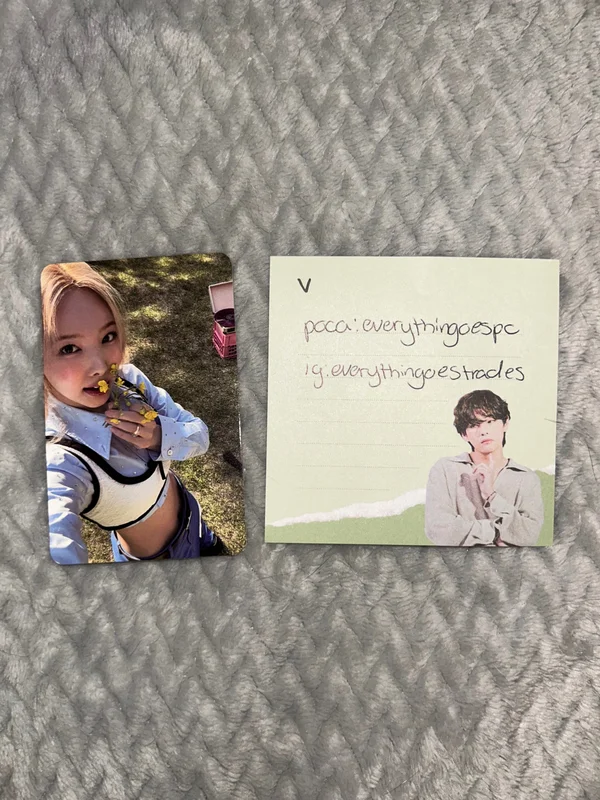 Twice Nayeon BETWEEN 1&2 photocard