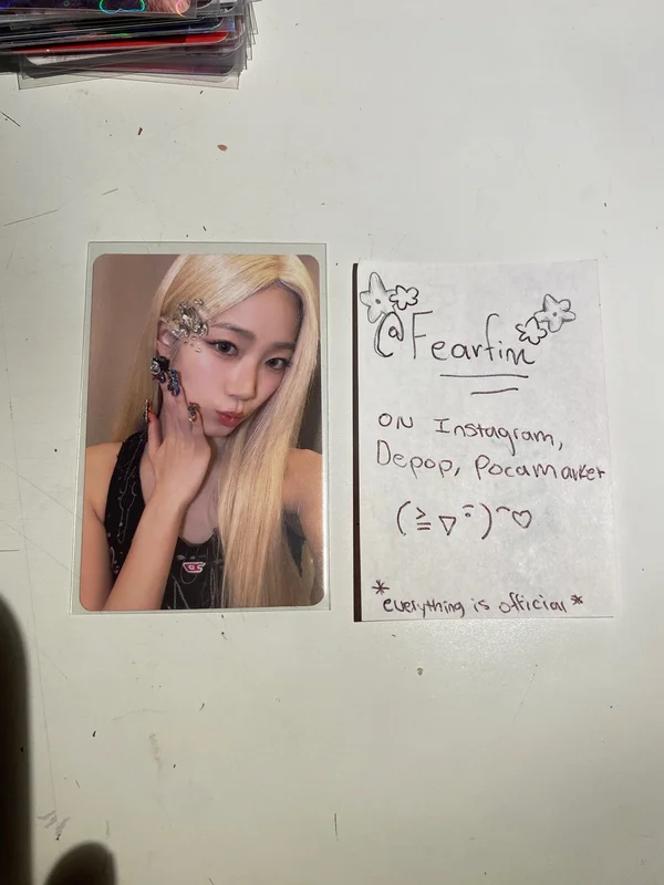 LESSERAFIM KAZUHA CRAZY BALACLAVA ver.