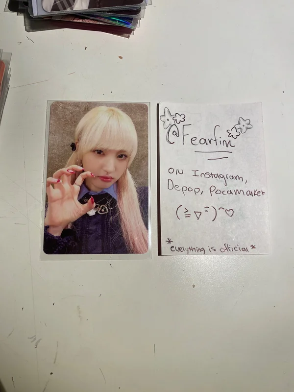 IVE LIZ IVE LOVE DIVE M/V INDIVIDUAL PHOTOCARD STARSHIP SQUARE