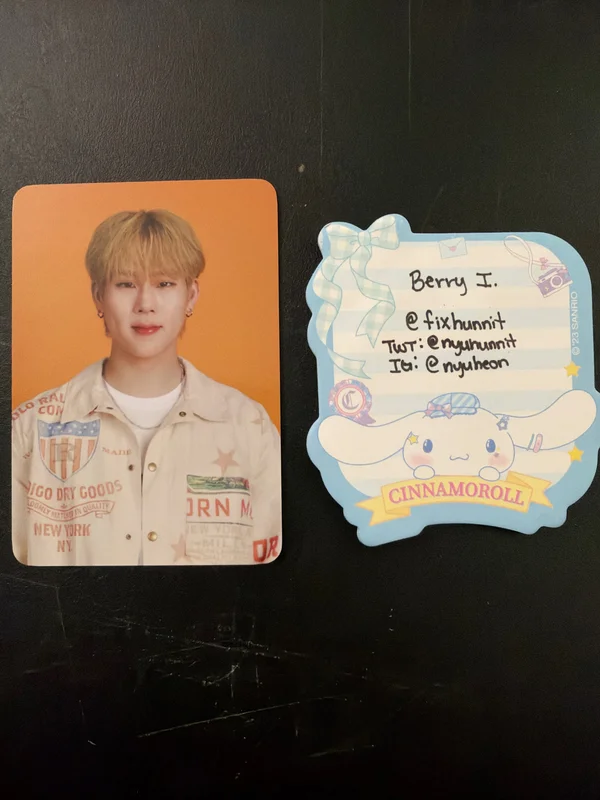 2023 MONSTA X 7TH OFFICIAL FANCLUB MONBEBE FAN-CONCERT [MX FRIENDS] NECKLACE
