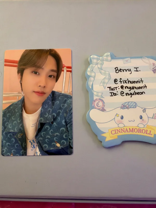THE BOYZ FAN CON : THE B-ZONE TRADING CARD