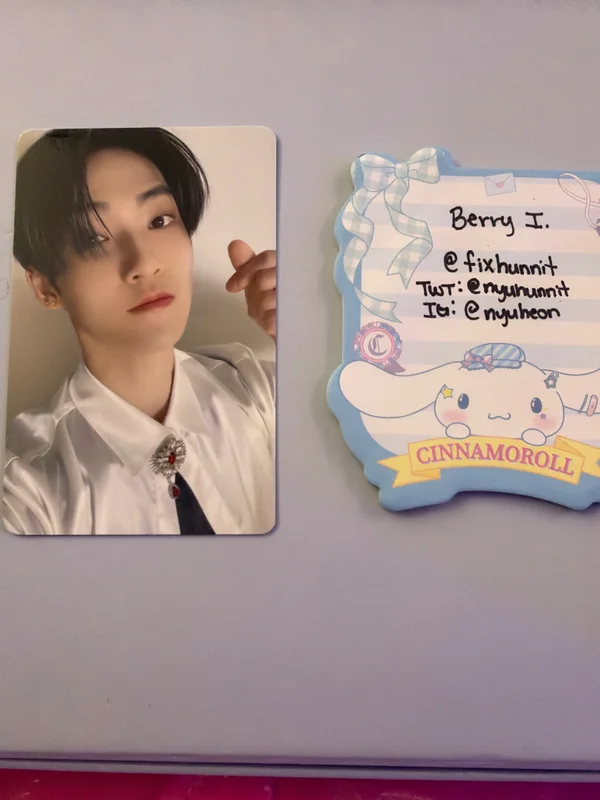 THE BOYZ 2ND WORLD TOUR : ZENERATION TRADING CARD