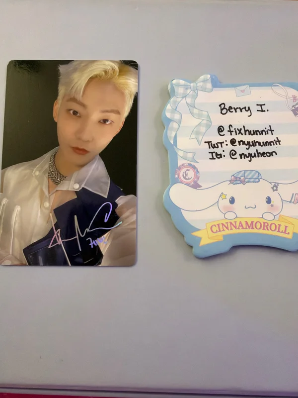 THE BOYZ FAN CON : THE B-ZONE TRADING CARD