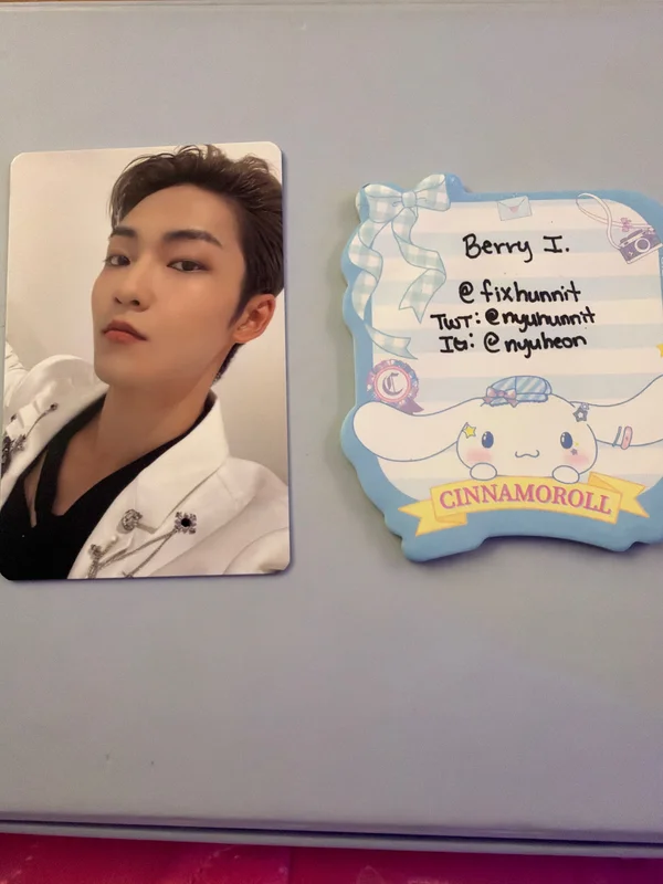 THE BOYZ WORLD TOUR : THE B-ZONE IN SEOUL ENCORE TRADING CARD