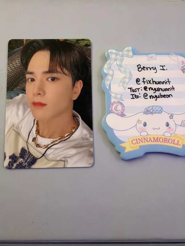 THRILL-ING PVC MINI POCKET PHOTOCARD SET Splash Ver.