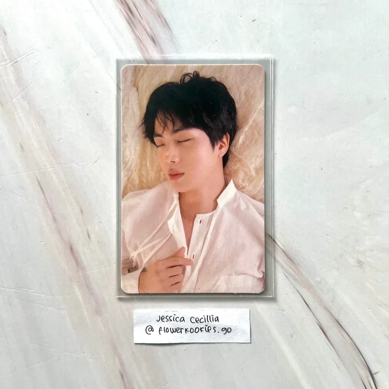 BTS Jin 'LOVE YOURSELF Tear' Photocard | Sold by flowerkookies