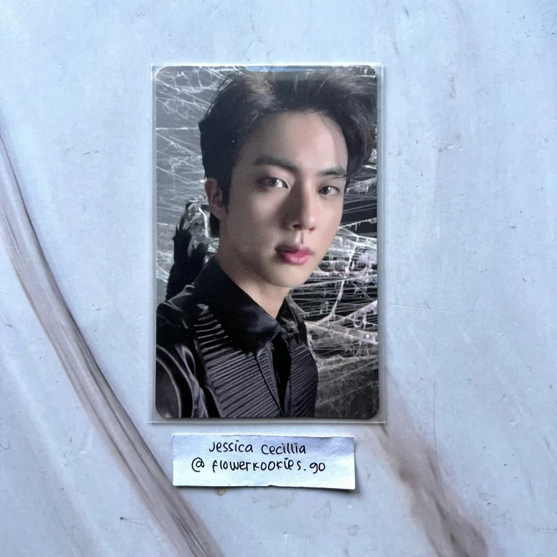 BTS トレカ　jin suga 正規品　map of the soul BTS Jin 'MAP OF THE SOUL : 7' Photocard | Sold by flowerkookies