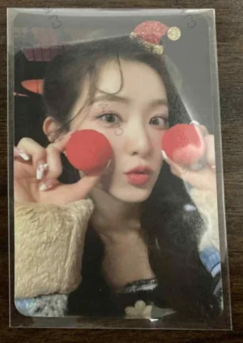 2022 PINK CHRISTMAS PHOTO CARD RANDOM PACK SPECIAL