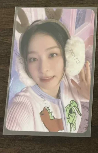 2022 PINK CHRISTMAS PHOTO CARD RANDOM PACK SPECIAL