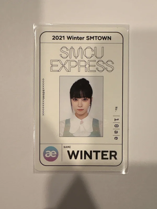 2021 Winter Smtown : Smcu Express Pass Card